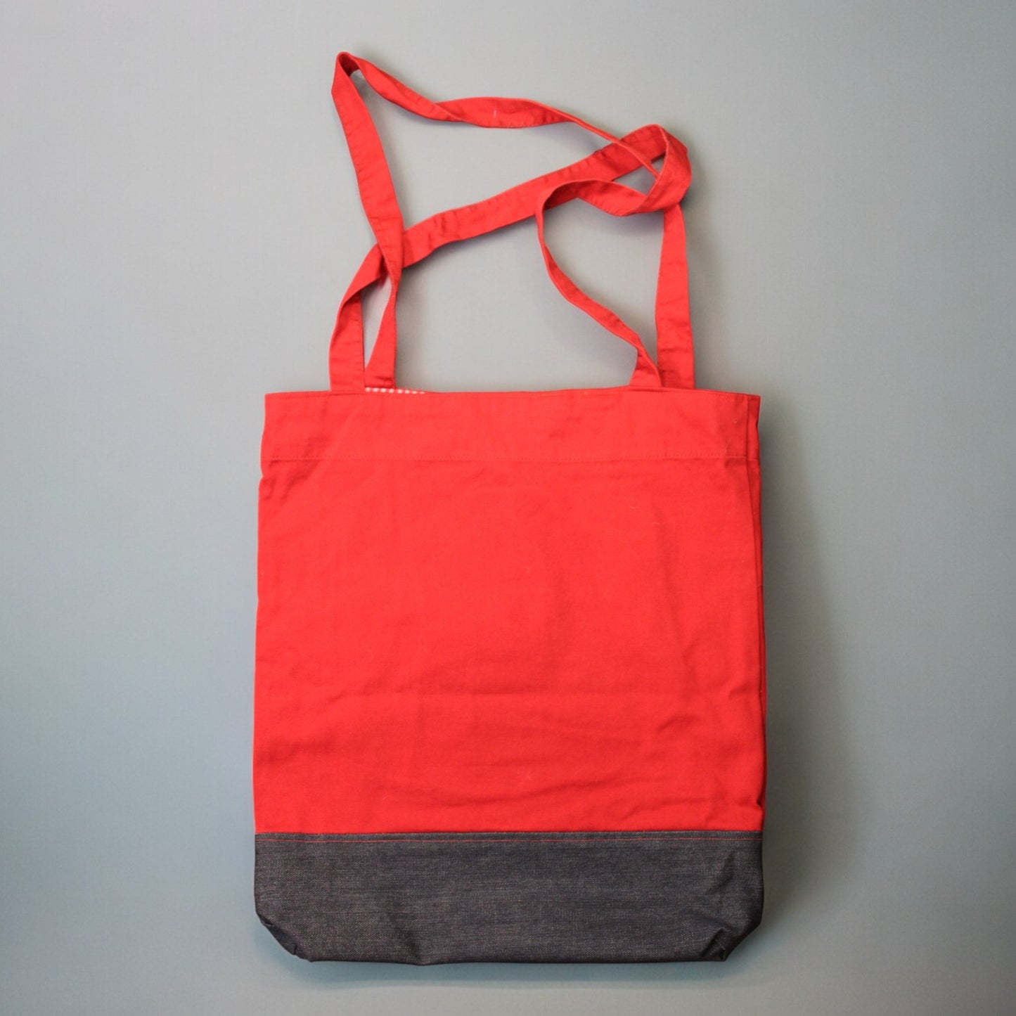 Tote Bag, Embroidered, Farmer's Market